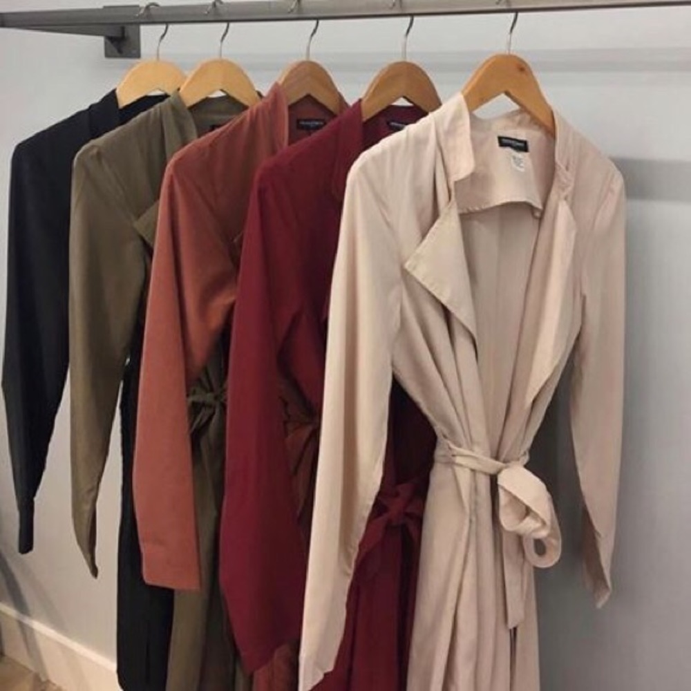 American Apparel Dylan Trench Coat in Paperback